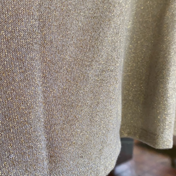 Zara Metallic Crop Blouse - Picture 3 of 7